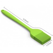 실리콘 시침 브러시, 그릴 바베큐 시스트 브러시, 오일 소스 스프레드 페이스트리 베이킹 브러시 기구 세트, 바베큐, 마리네이드, 패스트리, 칠면조, 소시지용 내열 주방 버터 요리 바스터(멀티): 홈 & 주방