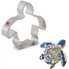 Ann Clark Cookie Cutters Sea Turtle Cookie Cutter, 4": 가정 및 주방