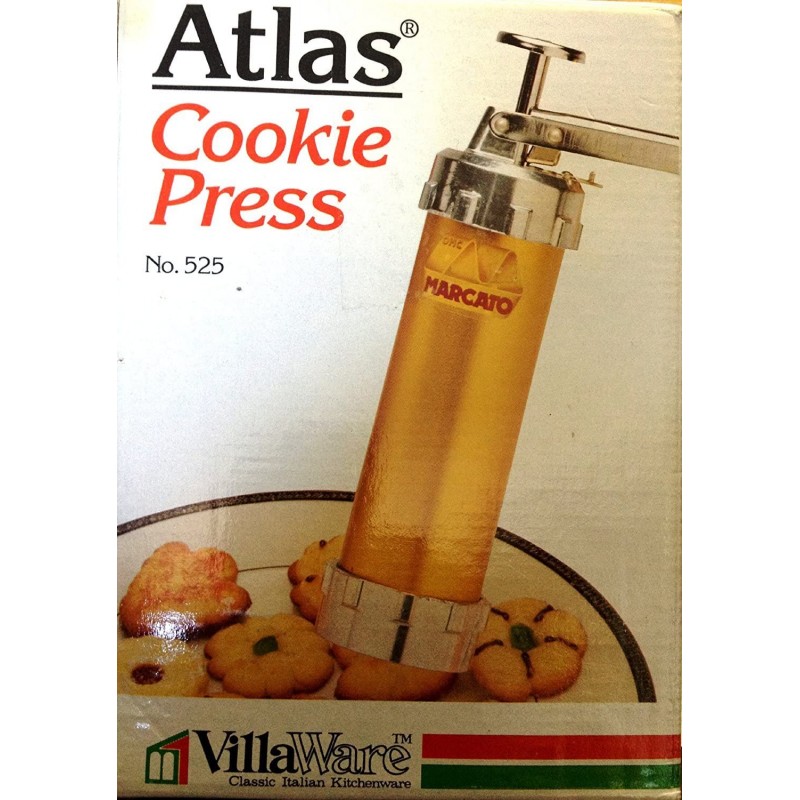 Atlas/Villaware Cookie 525 Press(20개 디스크 포함): 가정 및 주방