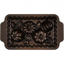 Nordic Ware 91648 Harvest Bounty Loaf Pan, Bronze, One Size: Home & Kitchen
