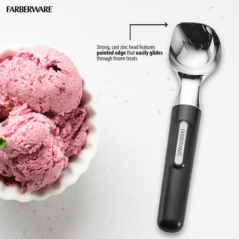 Farberware 프로페셔널 소프트 아이스크림 스쿱, 8.5인치, 블랙 : 기타 모든 것