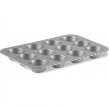 Calphalon 논스틱 제빵기구, 컵케이크/머핀 팬, 12컵: 가정 및 주방