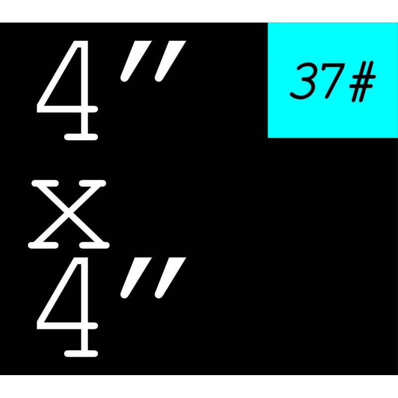 4x4 37# 이중 실리콘 양피지 광장 - 1000매: 가정 및 주방