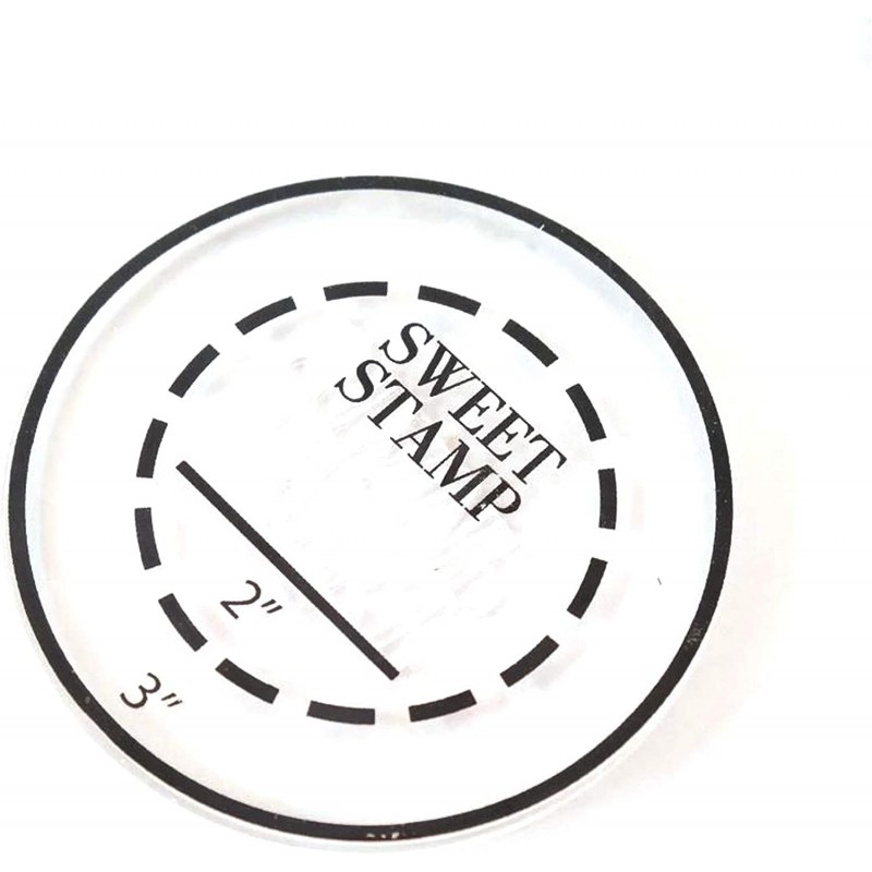 Sweet Stamp by AmyCakes Round PickUpPad for Embossing Cakes and Cupcakes : Arts, Crafts & Sewing