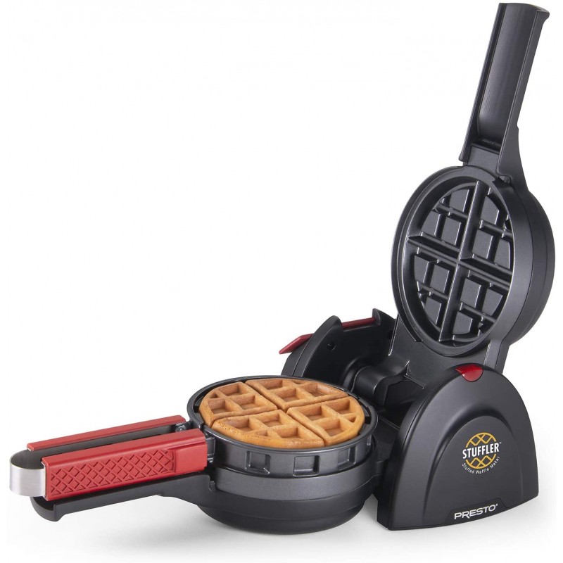 [110볼트] Presto 03512 Stuffler Stuffed Waffle Maker, 벨기에: 가정 및 주방