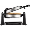 [110볼트] Chefman Rotating Belgian Waffle Maker, 180° Flip Iron w/ non-stick plate, 조절 가능한 타이머, 잠금 뚜껑 및 드립 플레이트, 공간 절약형 보관, 깔끔한 아침 식사, 스테인리스 스틸/블랙: 가정 및 주방