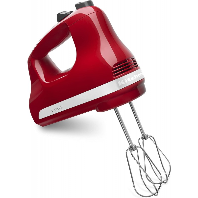 [110볼트] KitchenAid 5단 울트라 파워 핸드 믹서, Empire Red: 가정 및 주방