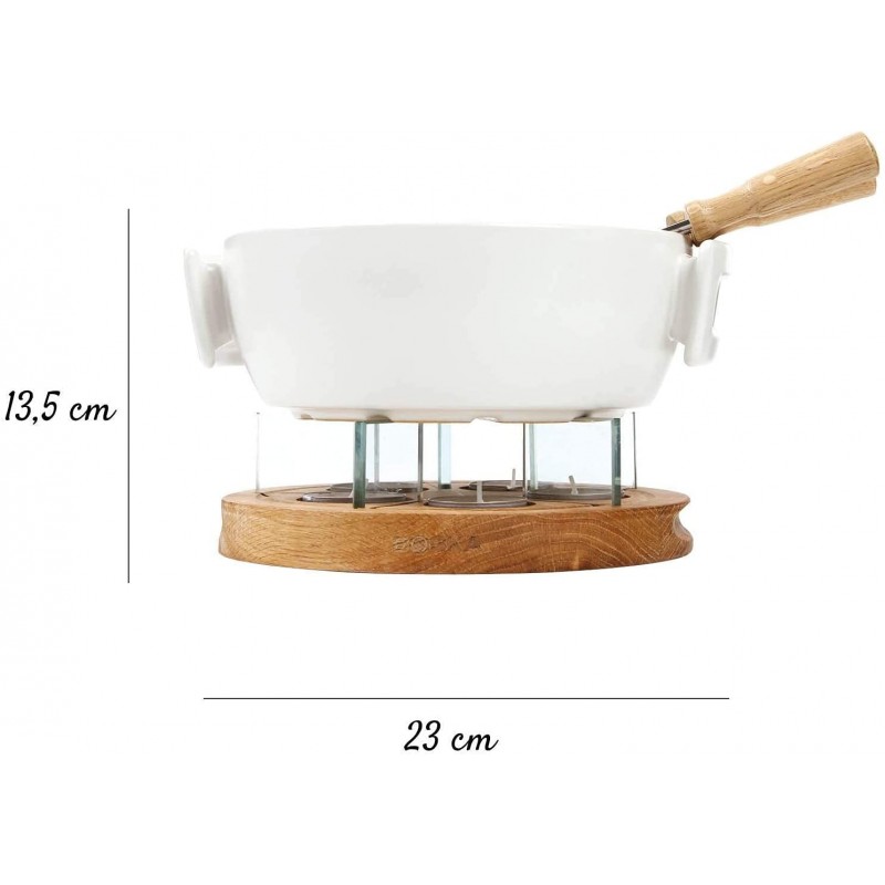 [110볼트] BOSKA 트윙클 치즈 퐁듀 1리터 화이트 : 홈 & 키친