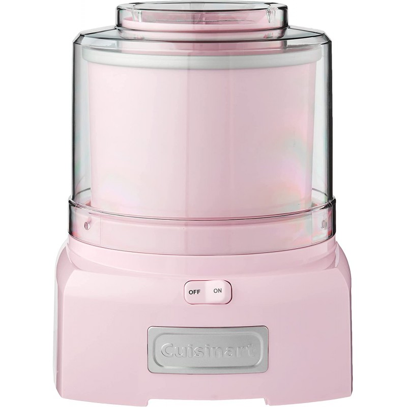 [110볼트] Cuisinart ICE-21PK 프로즌 요거트 - 아이스크림 및 셔벗 메이커, 핑크: 가정 및 주방