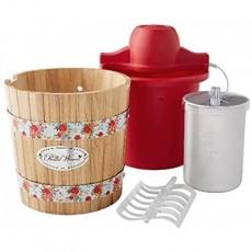 [110볼트] Pioneer Woman Sweet Rose 4 Quart Ice Cream Maker: 가정 및 주방