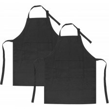 SINLAND Kids Apron with Pocket 2 팩 어린이 Chef Apron for Cooking Baking Painting (M: 6-12 Years) : Home & Kitchen