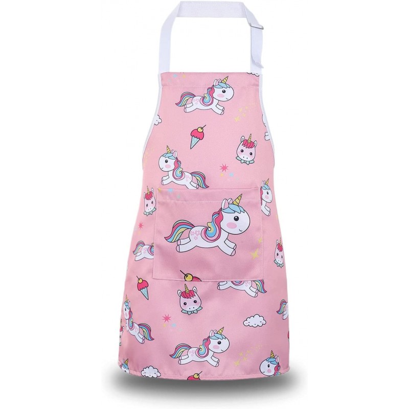 RosieLily Kids Apron for Girls 유니콘 앞치마