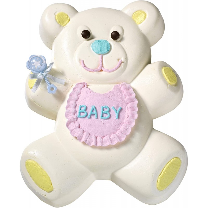 Wilton Teddy Bear 알루미늄 케이크 팬: 참신 케이크 팬: 가정 및 주방