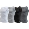 Amazon Men's Clothing store에서 Spyder Mens Pro Cotton Pro Stretch Tank Tops A Shirts (White/Grey/Black/Charcoal, Medium)