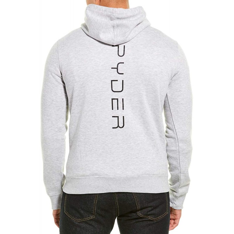 Spyder Mens Fleece Hoodie, S, Gray : 의류, 신발 및 보석