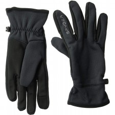 SPYDER Men's Centennial Glove, Black/Black/Black, Small : 의류, 신발 및 보석