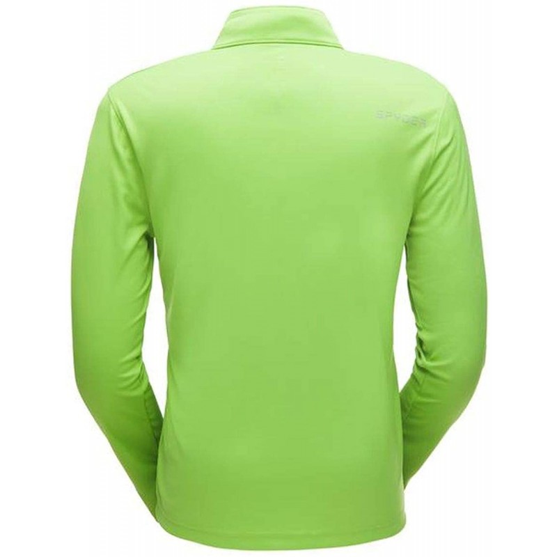 Spyder Men's Limitless Solid Half Zip T-neck Shirt, Fresh/Fresh, Small : 의류, 신발 및 보석