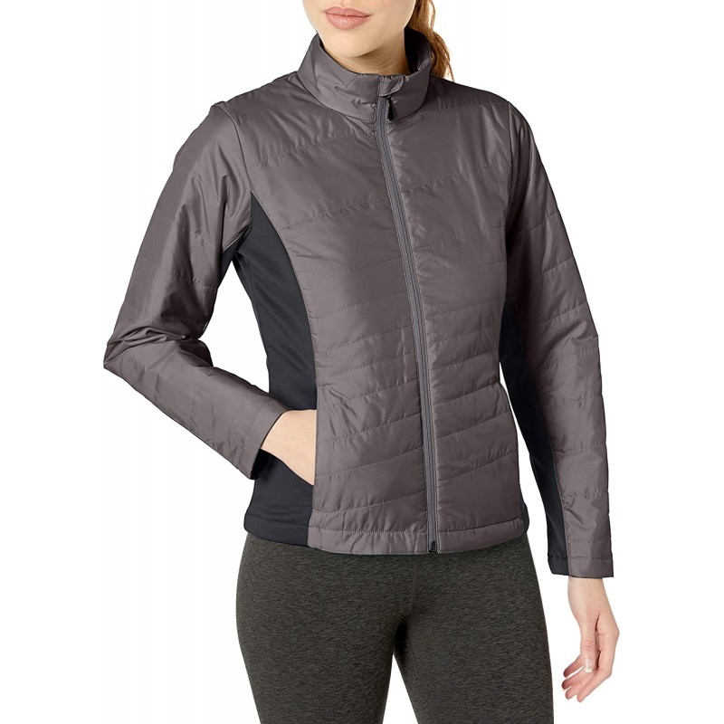 Spyder Women's Rebel Insulator Jacket, Small, Weld/Black : 스포츠 & 아웃도어