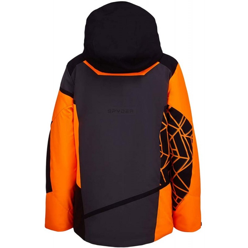 Spyder Kids Boy's Challenger Jacket (Big Kids) Ebony 18 Big Kids : 의류, 신발 및 보석