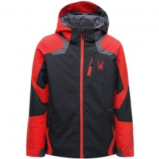 Spyder Kids Boy's Leader Jacket (Big Kids) Black 12 Big Kids : 의류, 신발, 보석