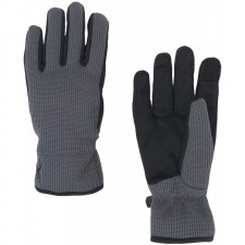 스파이더 남성용 Bandit Stryke Fleece Glove, Polar/Black/Black, Large : 의류, 신발 및 보석