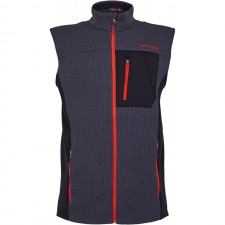 Spyder Men's Standard Bandit Full Zip Fleece Vest, Ebony, XX-Large : 의류, 신발 및 보석