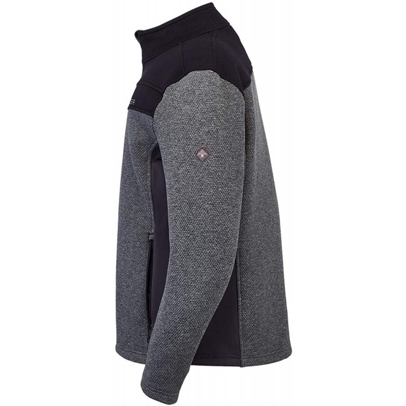 Spyder Men's Encore Fleece, 남성용, Fleece, 191250, Black Ebony, M : 스포츠 및 아웃도어