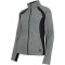 아마존 여성 코트 숍에서 스파이더 여성용 Cora 풀 지퍼 플리스 컬러 블록 재킷, 헤더 그레이 F20 X-Large
