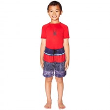 Spyder Boys Youth 2-Piece Swim Set (Red, X-Large) : 의류, 신발, 보석