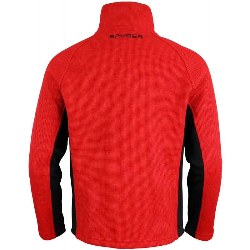 Spyder Boy's Youth Constant Full Zip 스웨터, Racing Red Large (14-16) : 스포츠 & 아웃도어