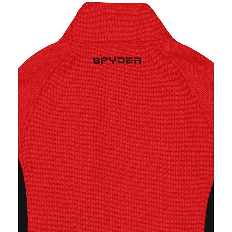 Spyder Boy's Youth Constant Full Zip 스웨터, Racing Red Large (14-16) : 스포츠 & 아웃도어