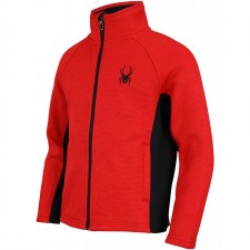 Spyder Boy's Youth Constant Full Zip 스웨터, Racing Red Large (14-16) : 스포츠 & 아웃도어