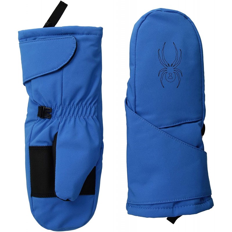 Spyder Mini Cubby Ski Mitten, French Blue/Black, Large : 스포츠 & 아웃도어