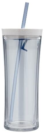 Contigo AUTOCLOSE Shake & Go 텀블러, 20 oz, 클리어 / 모나코