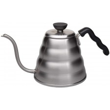 Hario V60 Buono 스테인레스 스틸 거위 목 모양의 커피 주전자, Stovetop (1.2L / 1200mL)