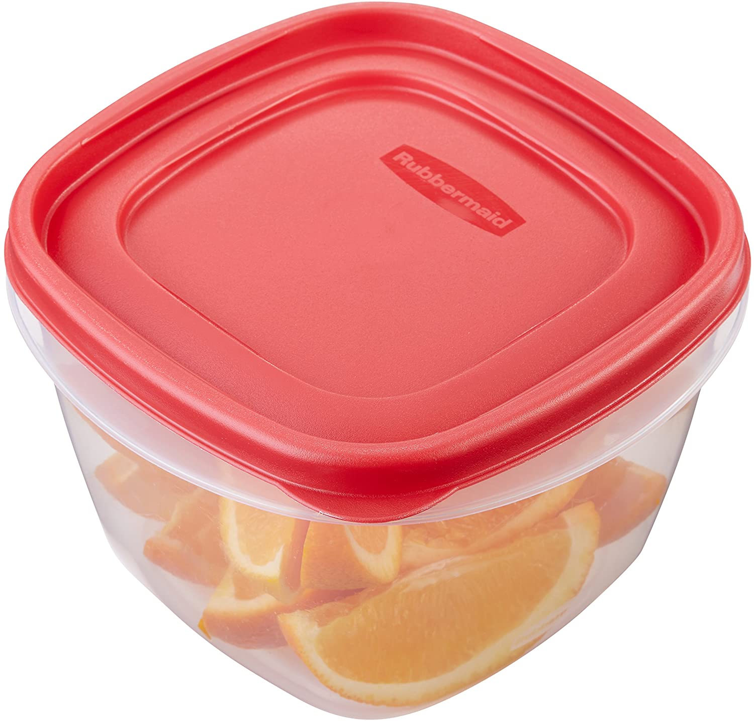 Rubbermaid Easy 뚜껑 찾기 식품 저장 용기, Racer Red, 42-Piece Set 1880801