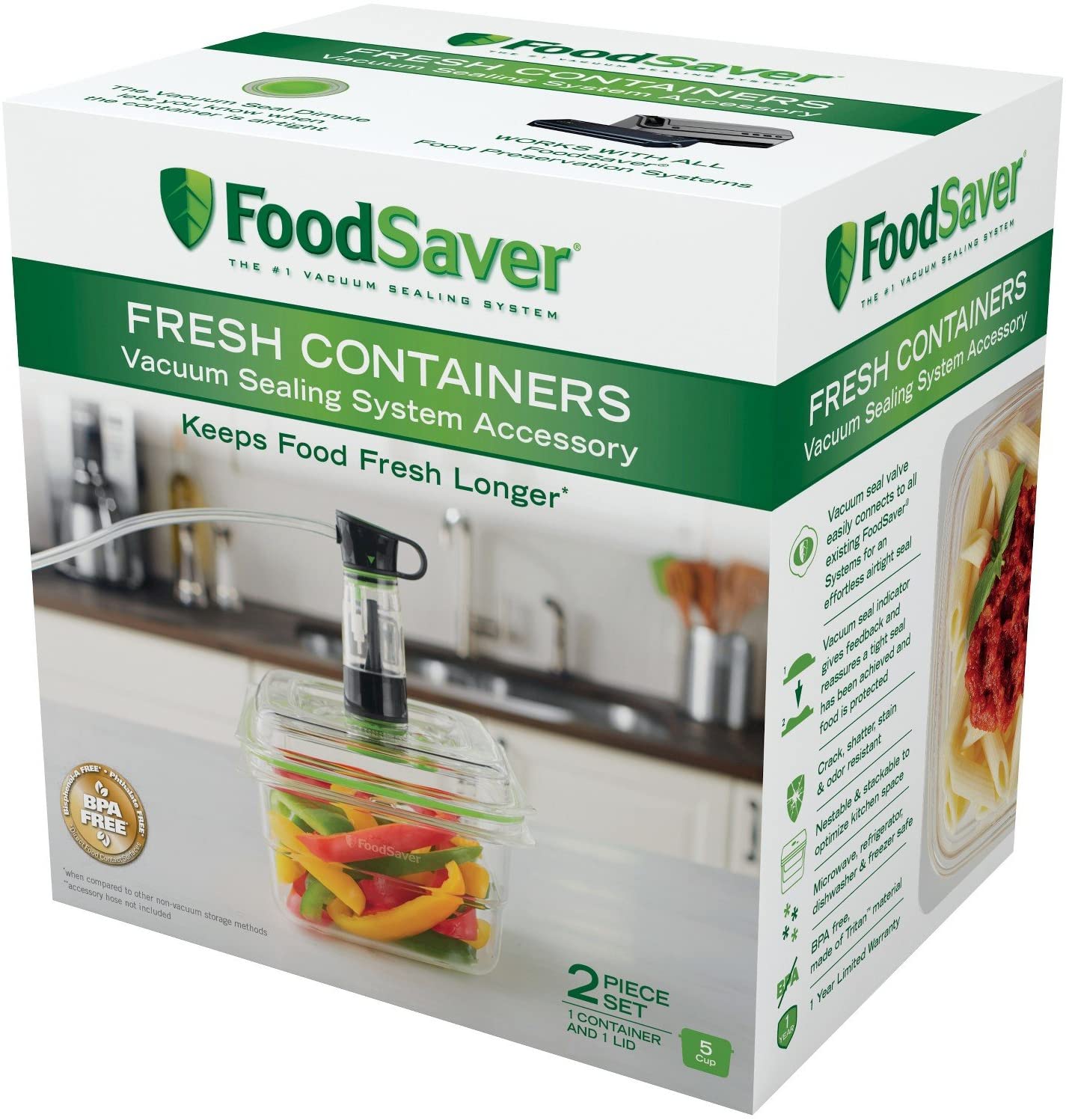 FoodSaver Fresh 5 컵 컨테이너