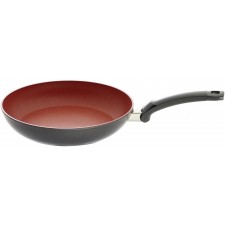 Fissler 157303281000 SensoRed 프라이팬, 대형, 무연탄 / 적색