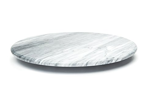 Fox Run 3840 Marble Lazy Susan, 흰색