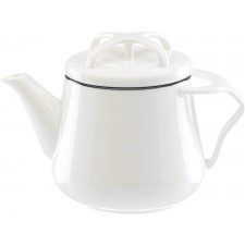 Dansk Kobenstyle II Teapot, 1.75 LB, White: Kitchen & Dining