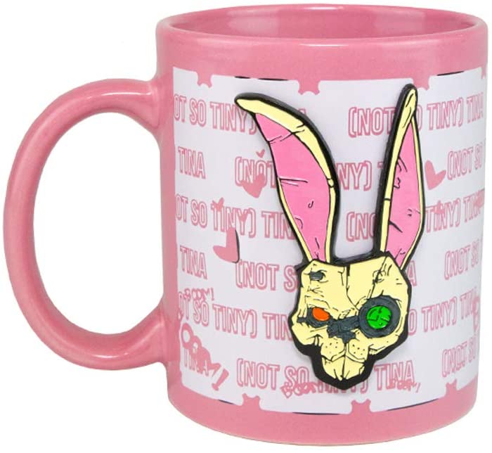 공식 보더랜드 3 상품 - Tiny Tina Metal Badge Mug (11oz):