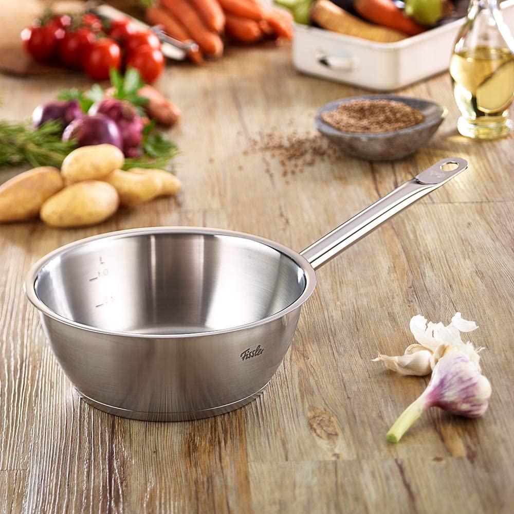 Fissler 084-143-20-100/0 Sauteuse 오리지널 프로피 컬렉션, 20cm, 튼튼한, 둔감한 스테인리스 스틸로 제작