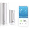 Netatmo 스마트 기상 관측소 - Wi-Fi, 라디오, 실내 및 실외 센서, 일기 예보, 아마존 알렉사 &amp; 애플 홈킷, 히그로미터, 공기 품질, NWS01-EC