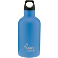 Laken 열 Futura 보온병 절연 병 스테인레스 스틸 마시는 병 좁은 개구부 - 350ml, 시안