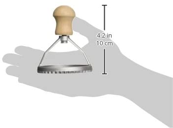 EPPICOTISPAI 라비올리 스탬프 라운드 80mm / 이탈리아 알루미늄 라비올리 수제 라비올리 과자 만들기