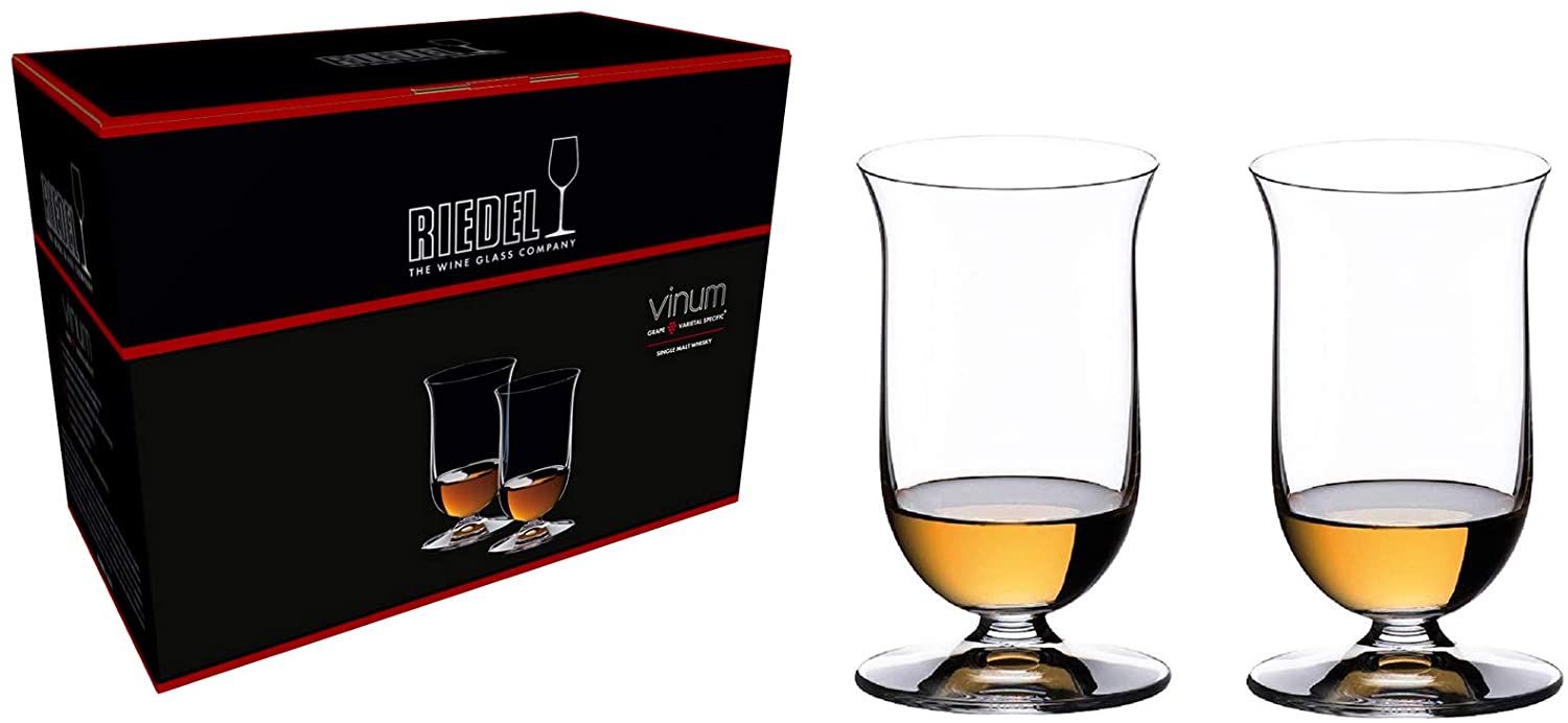 [정품] RIEDEL 리델 위스키 글라스 페어 세트 노무 싱글 몰트 위스키 200ml 6416/80