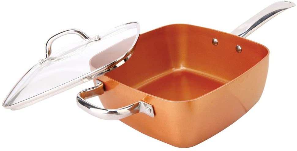 사각 팬 세트 FBA_2597 Non-Stick Copper Titanium, 1