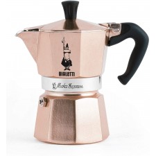 Bialetti Moka Express 커피 메이커 (로즈 골드, 6 컵)