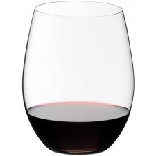 Riedel O Stemless 비 크리스탈 카베르네 / 메를로 와인 글라스, 6 개 세트