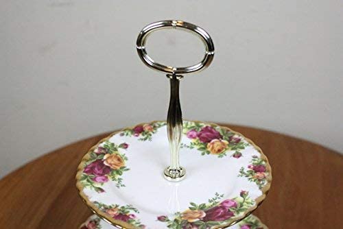 Royal Albert 27400132 Old Country Roses 3 계층 케이크 스탠드